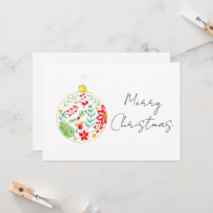 Festive Christmas Ball Invitation