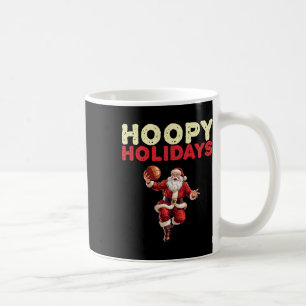 Festive Christmas Basketball Santa 2 Coffee Mug