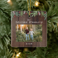 Festive Christmas Botanicals Holiday Card