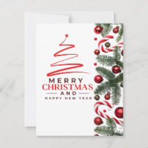 Festive Christmas Card