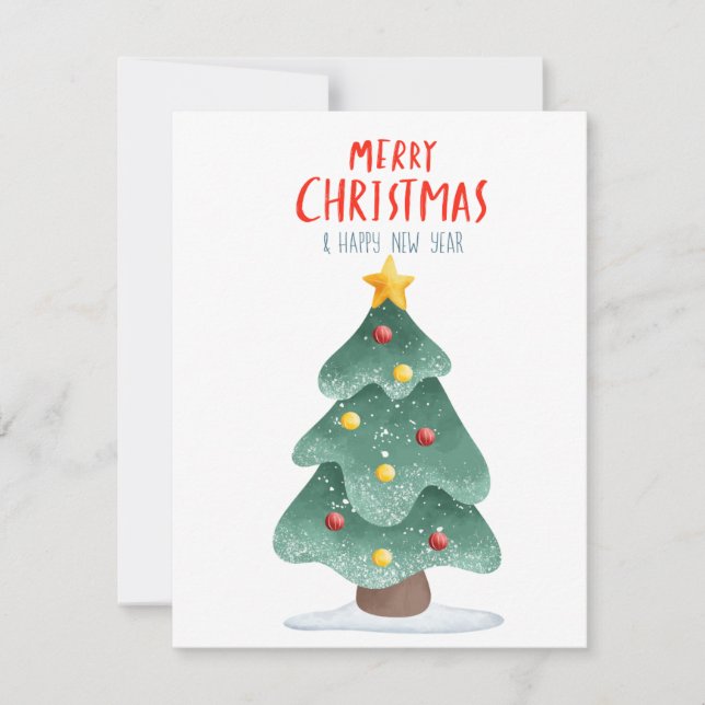 "Festive Christmas Cheer Cards (Front)