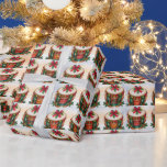 Festive Christmas Drums Wrapping Paper<br><div class="desc">Festive Christmas Drums Wrapping Paper.</div>
