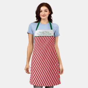 Festive Christmas Family Holiday Baking Squad Apron