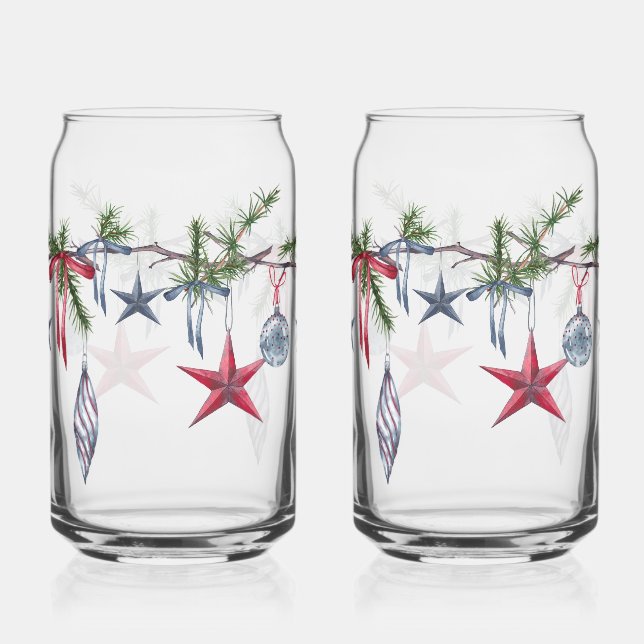 Festive Christmas Garland: Holiday Cheer Drinkware (Verso)