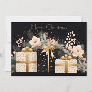Festive Christmas Gift Greeting Card