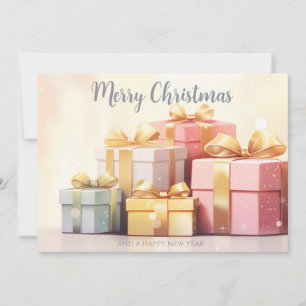 Festive Christmas Gift Greeting Card