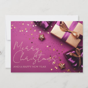 Festive Christmas Gift Greeting Card