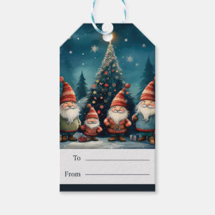 Festive Christmas Gift Tags for Holiday Gift Givin