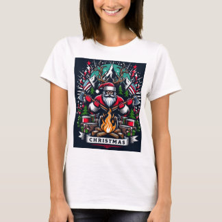 Festive Christmas girls T-Shirt