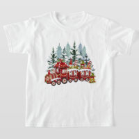 Festive Christmas gnome train 