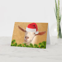 Festive Christmas Goat