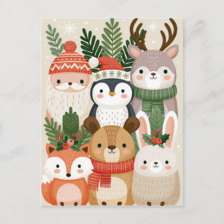 Festive Christmas Greeting Card