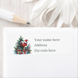 Festive Christmas mailbox customizable
