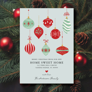 Festive Christmas Moving Announcement