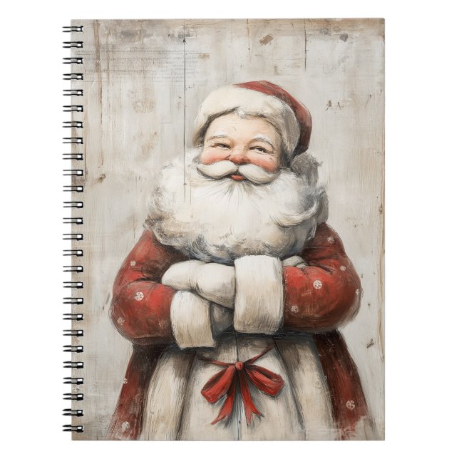 Festive Christmas Notebook – Holiday Journal (Devant)