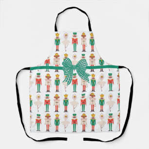 Festive Christmas Nutcracker Ballerina  Apron