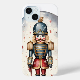 Festive Christmas nutcracker Holiday  iPhone 15 Case