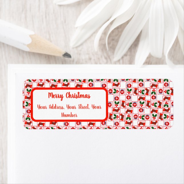 Festive Christmas pattern (Insitu)