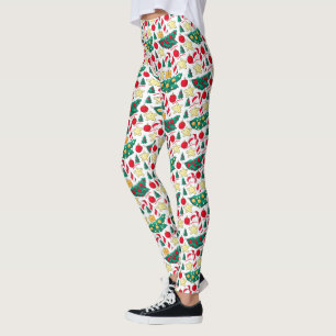 Festive Christmas Pattern Leggings