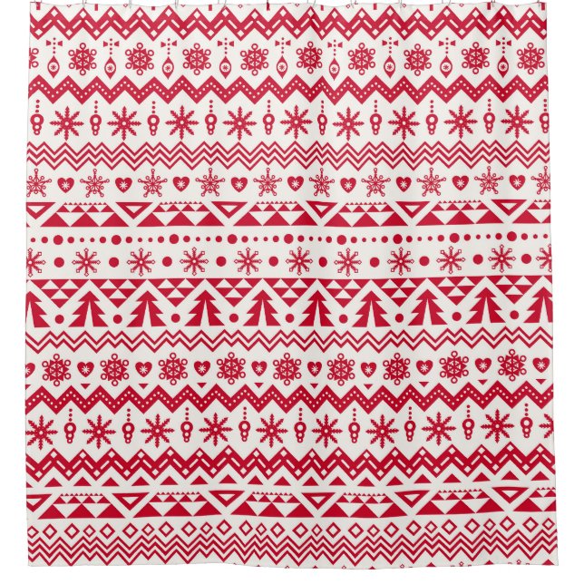 Festive Christmas seamless pattern. (Front)