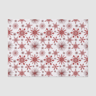 Festive Christmas Snowflakes And Sparkles Tissue Paper