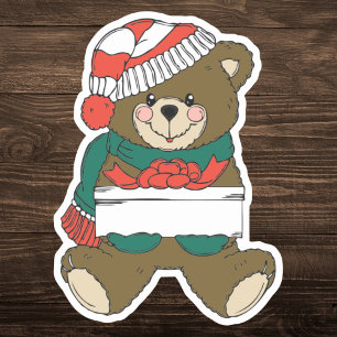 Festive Christmas Teddy Bear