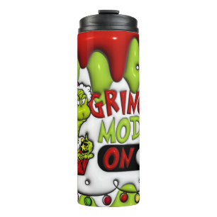 Festive Christmas Thermal Tumbler