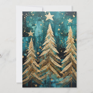 Festive Christmas Tree Greeting Card