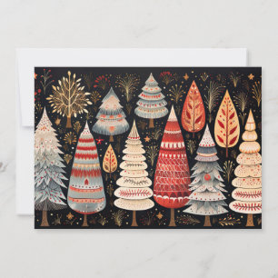Festive Christmas Tree Greeting Card
