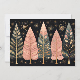 Festive Christmas Tree Greeting Card