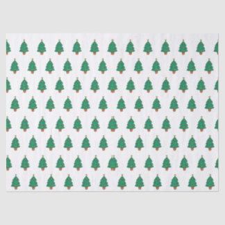 Festive Christmas Tree Tissue Paper