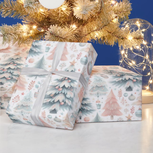 Festive Christmas wrapping design Paper (Holidays)