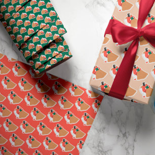 Festive Christmas Wrapping Paper