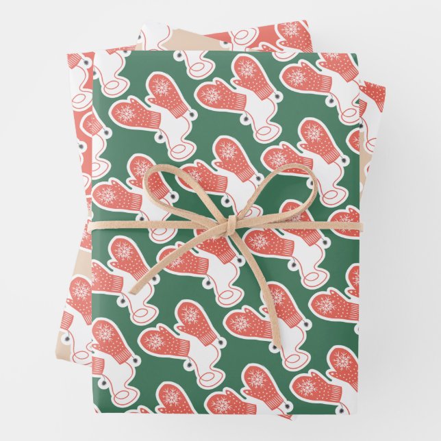 Festive Christmas Wrapping Paper (In situ)