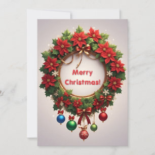 Festive Christmas Wreath