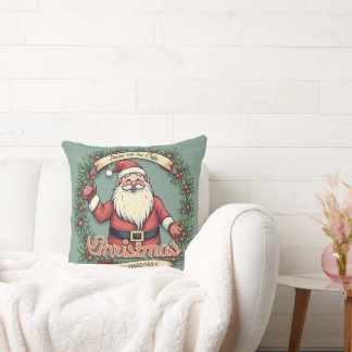 Festive Comfort: Celebrate Christmas with Our Cozy Throw Pillow