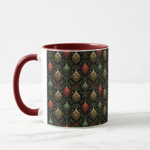 Festive Damask  Mug