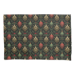 Festive Damask  Pillowcase