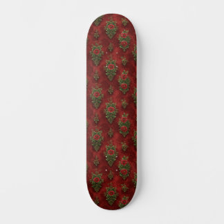 Festive Damask  Skateboard