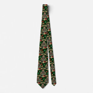 Festive Damask  Tie