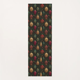 Festive Damask Yoga Mat