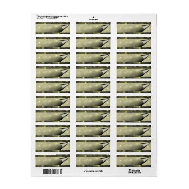 Festive dark pattern with lights and baubles (Full Sheet)