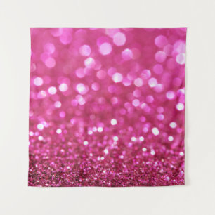 Festive Dark Pink: Elegant Abstract. Tapestry