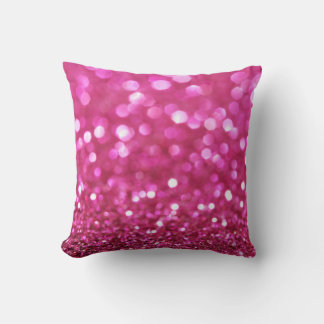 Festive Dark Pink: Elegant Abstract. Throw Pillow