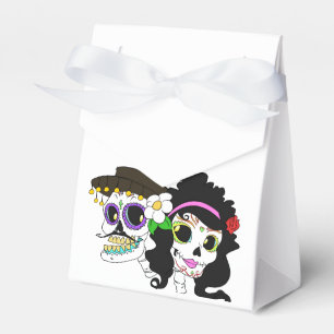 Festive Day of the Dead Art Favor Box