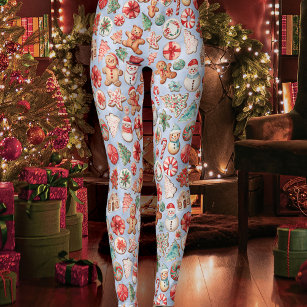Festive Delight: Christmas Cookie Wonderland Leggings