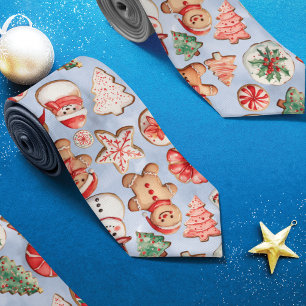 Festive Delight: Christmas Cookie Wonderland Tie