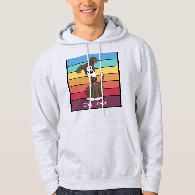 Festive Dog Lover  Hoodie (Front)