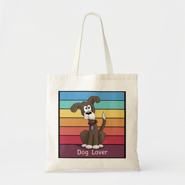 Festive Dog Lover  tote (Front)