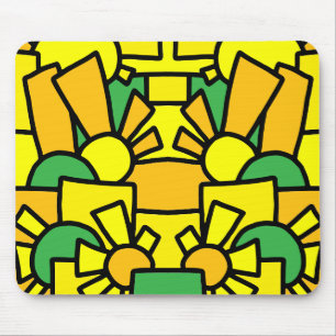 Festive Doodle Art 42 Mouse Pad